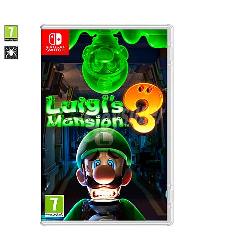 Videojuego Luigi's Mansion 3 para Nintendo Swtich. Género: acción, aventuras. pegi: +7