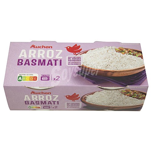 Producto alcampo Arroz basmati vasito para microondas producto alcampo