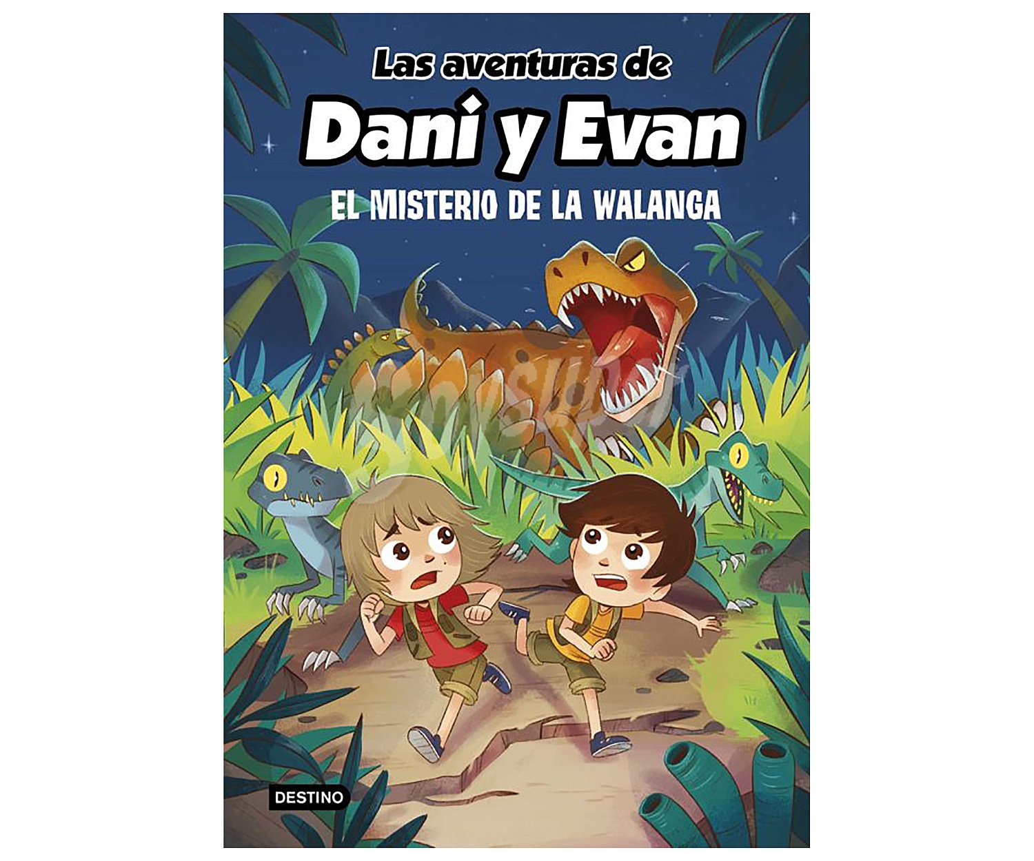 Las aventuras de Dani y Evan: El misterio de Walanga, dani Y evan. Género: infantil. Editorial Destino.