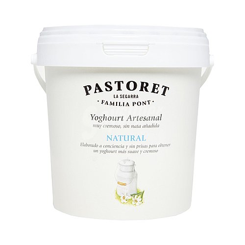 Pastoret Yogur artesanal cremoso de sabor natural pastoret