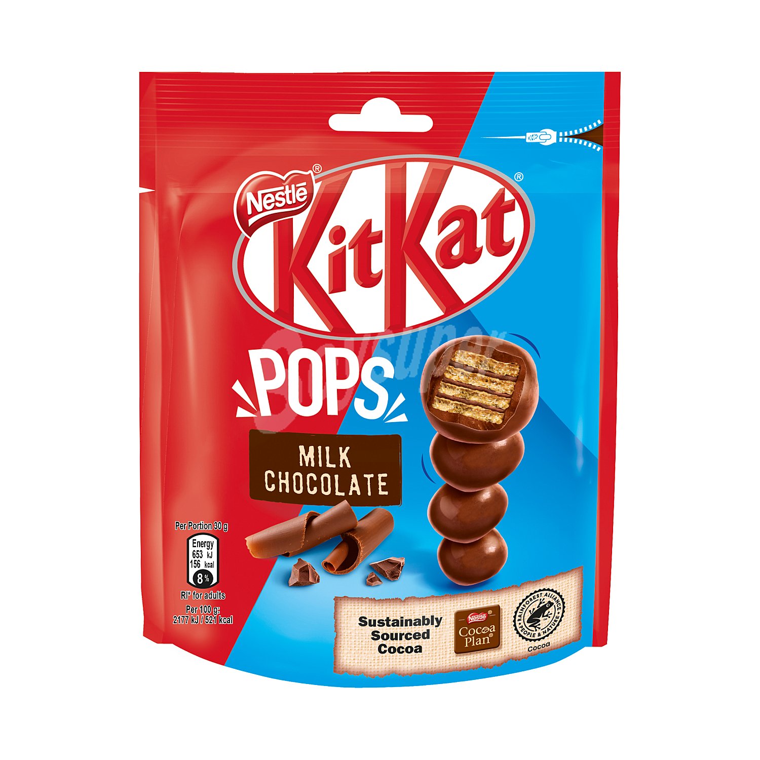 Chocolatina pop choc bolsa 140 gr