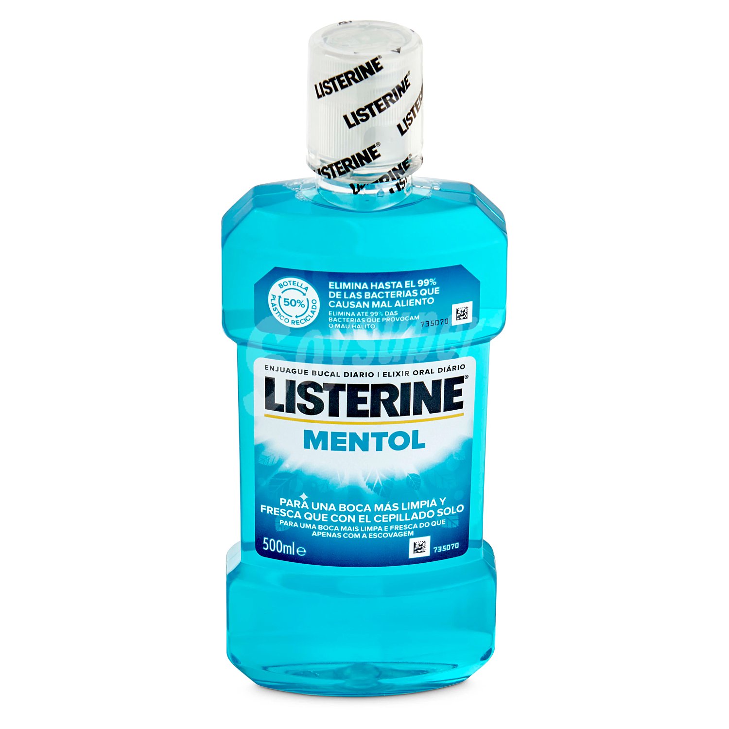 Enjuague bucal mentol Listerine