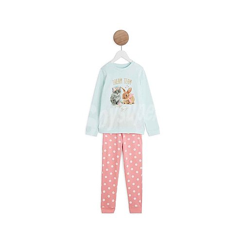 Pijama de algodón para niña IN extenso, talla 8