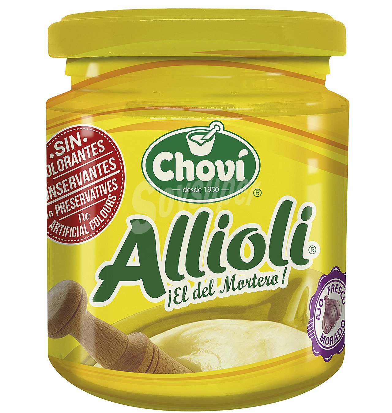 Salsa alioli allioli