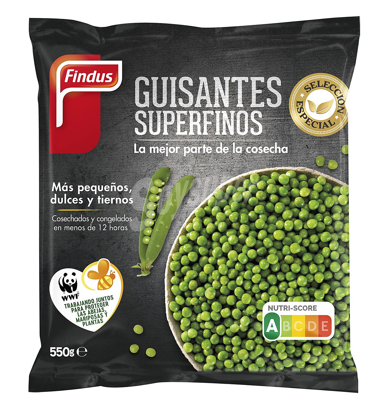 Guisantes findus superfinos