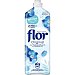 Suavizante concentrado con aroma a flor azul flor original 80 lav