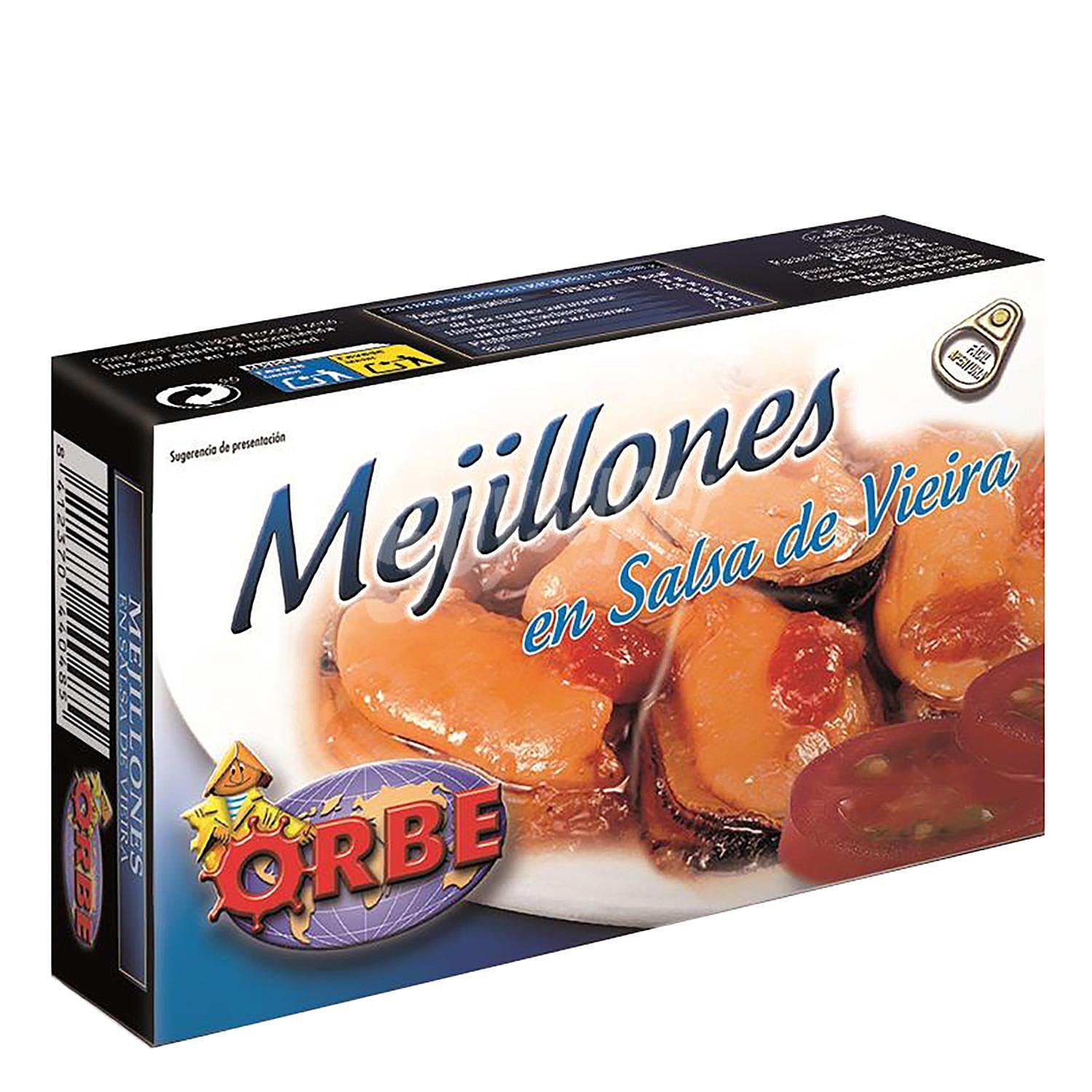 Mejillones en salsa de vieira Orbe