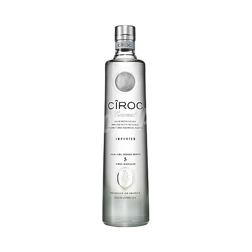 Cîroc Vodka infusionado con coco natural y otros aromas tropicales cîroc