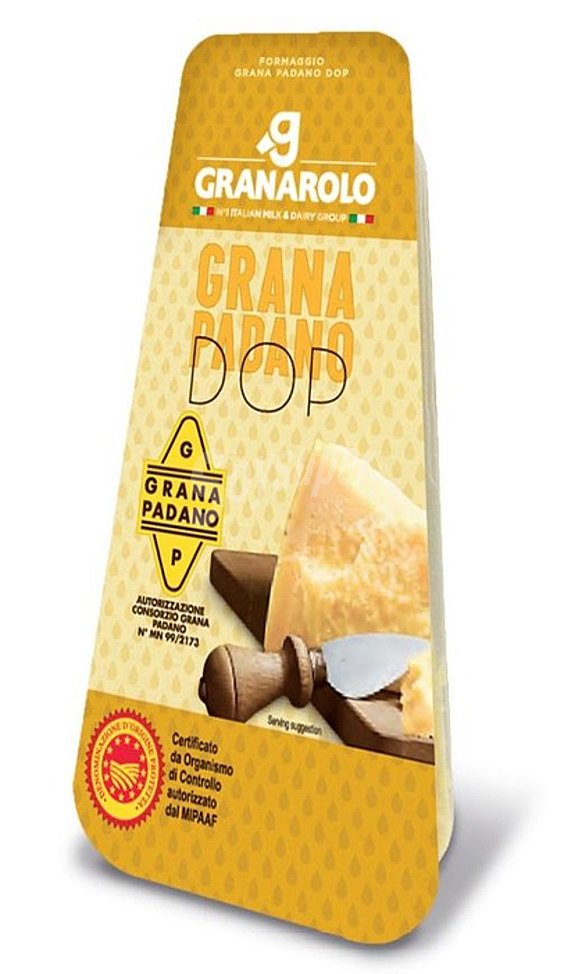 Queso grana padano cuña 200 g