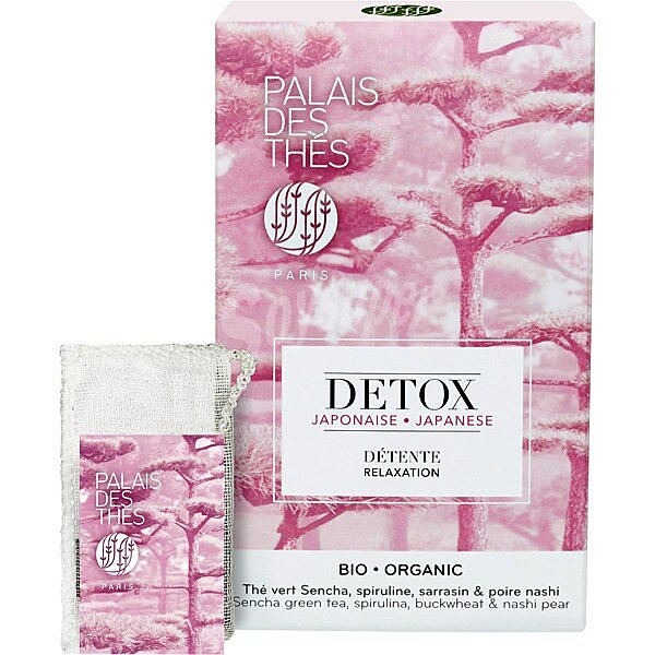 Té verde perfumado Detox Japanese ecológico