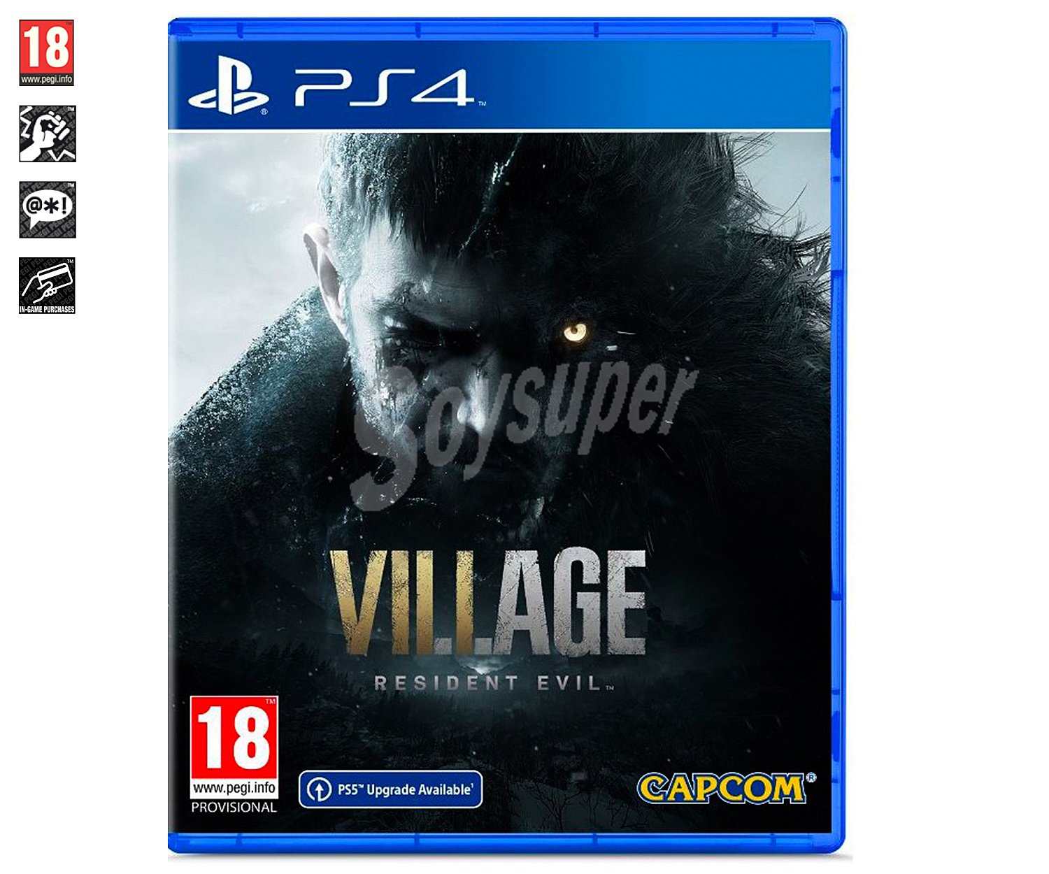 Resident Evil 8: Village para Playstation 4. Género: acción, terror, survival horror. pegi: +18.