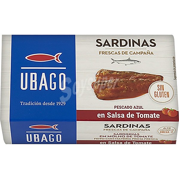 Sardinas en salsa de tomate