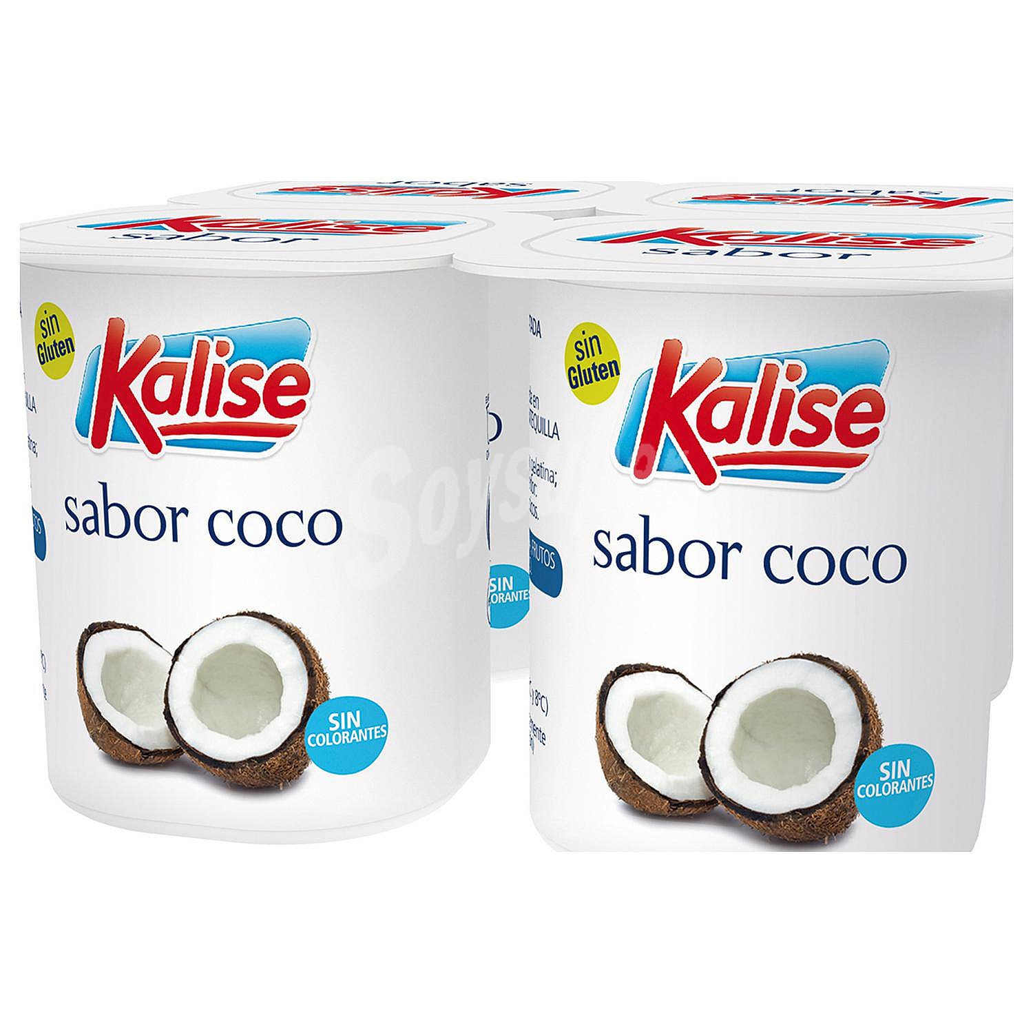 Leche fermentada de coco Kalise sin gluten