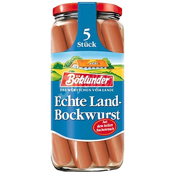 Salchichas bockwurst