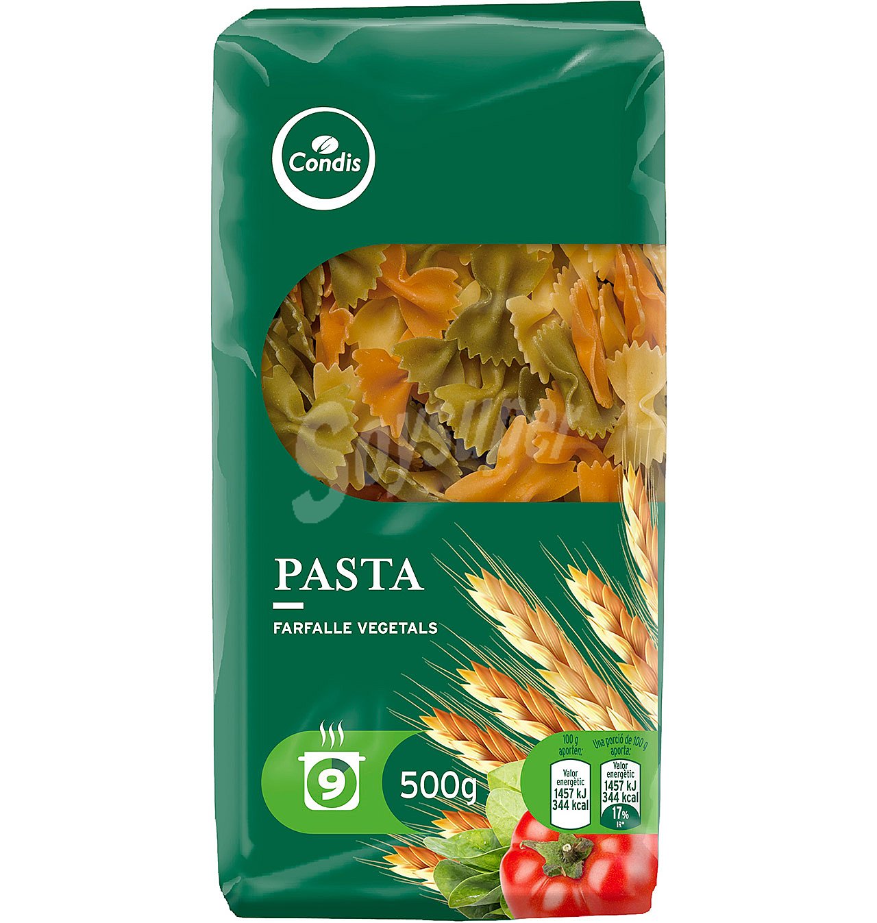 Pasta condis vegetal farfalle