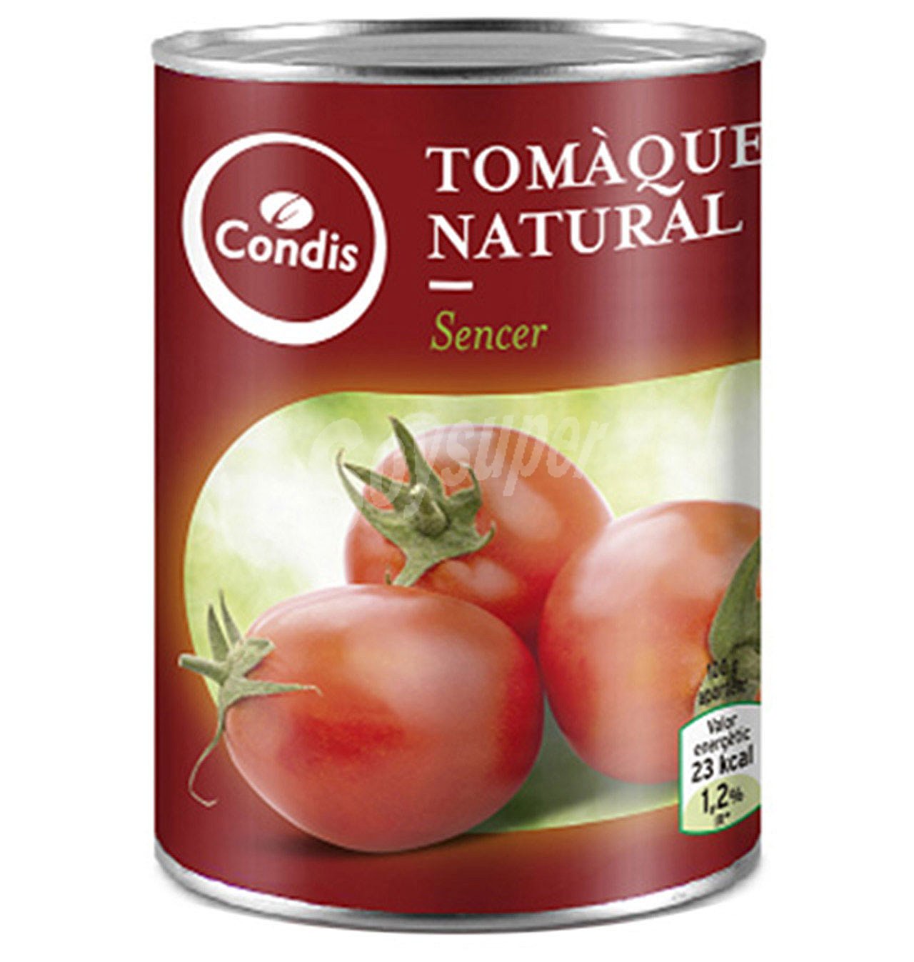 Tomate condis natural pelado