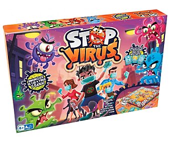 Juego de mesa de estrategia Stop de virus, de 2 a 4 jugadores