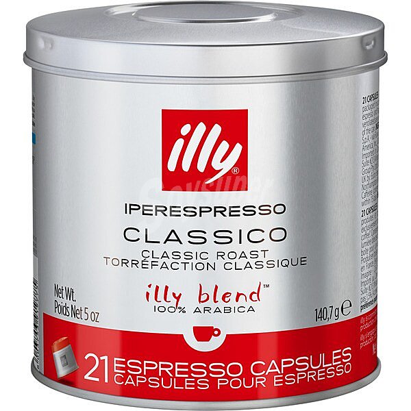 Iperespresso café tueste medio 21 cápsulas bote 140 g