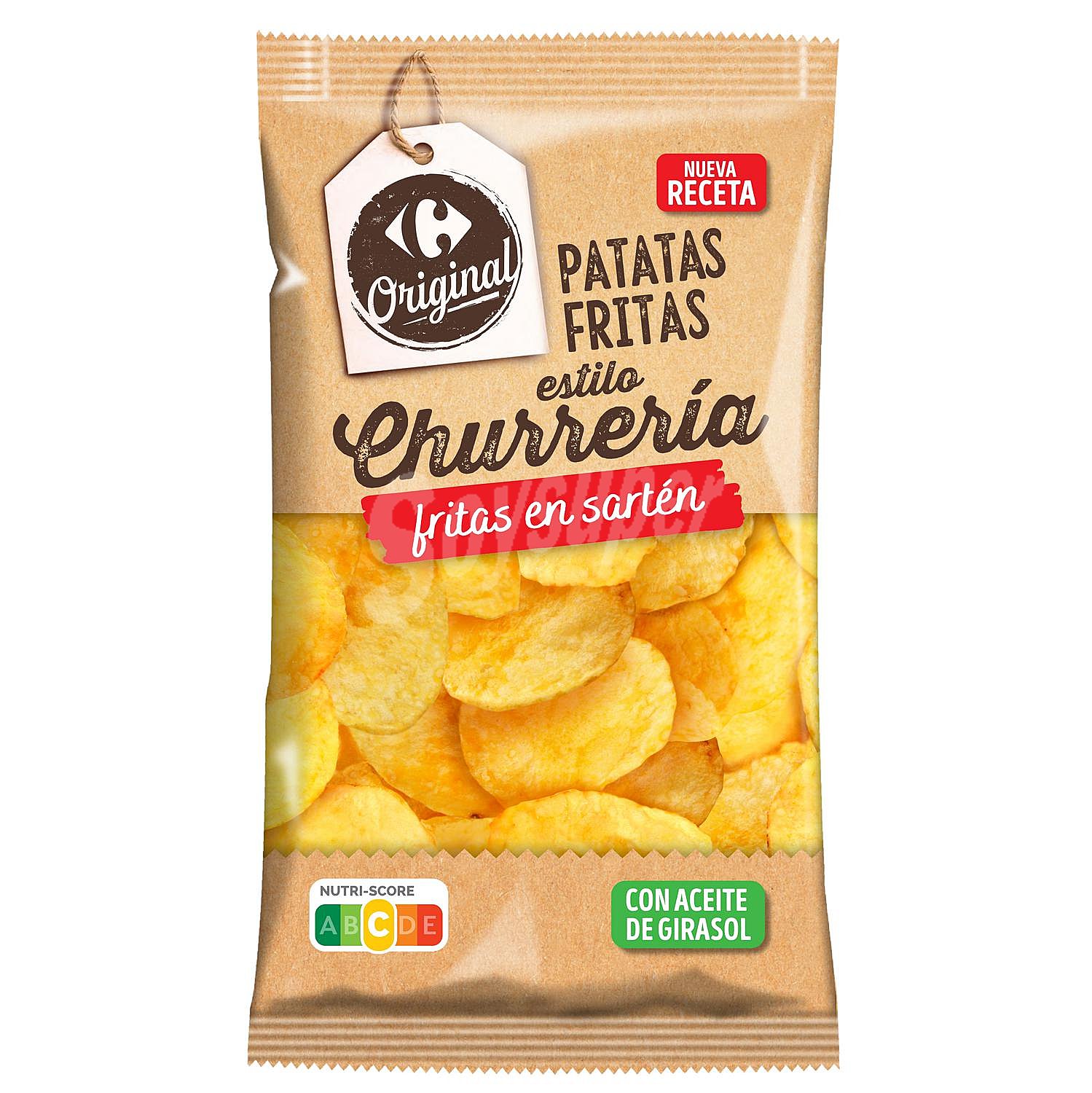 Patatas fritas estilo churrería Carrefour