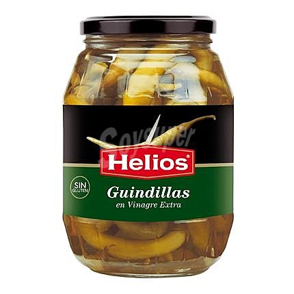 Guindillas en vinagre Helios sin gluten