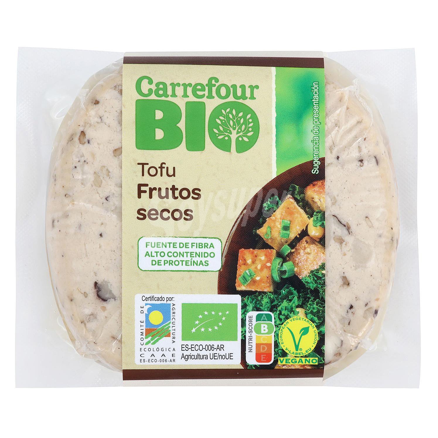 Tofu frutos secos ecológico