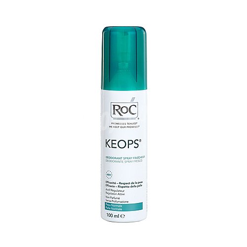 ROC Desodorante en spray sin perfume, para pieles normales ROC Keops