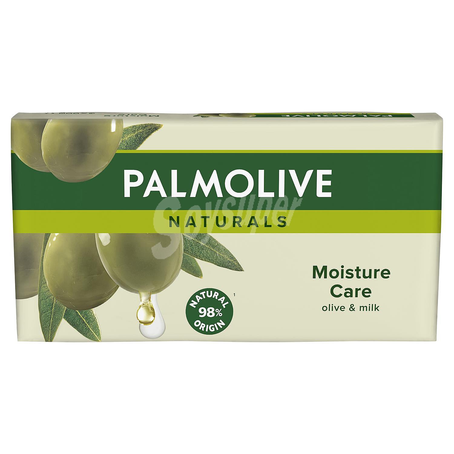 Naturals jabón en pastilla Moisture Care con oliva y lehce