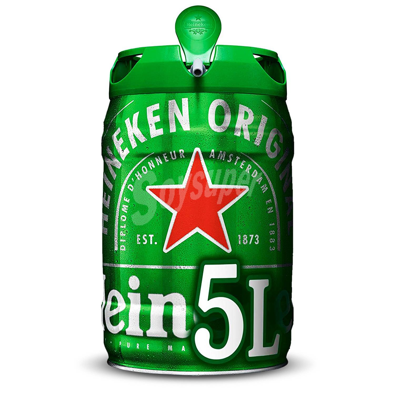 Cerveza Heineken Lager barril