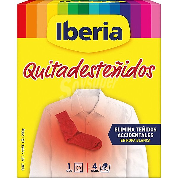 Producto para quitar desteñidos