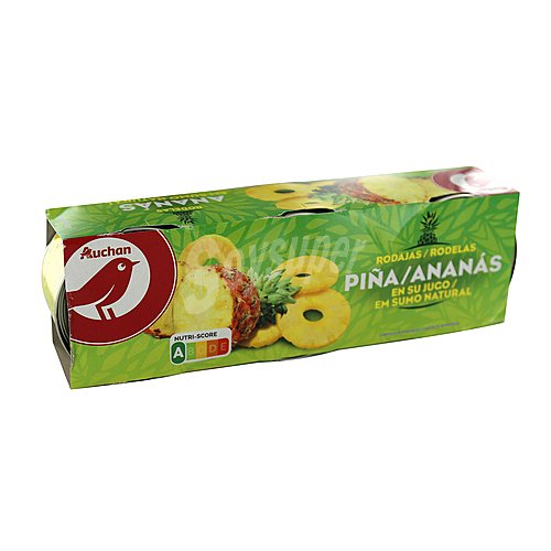 Producto alcampo Piña en su jugo producto alcampo