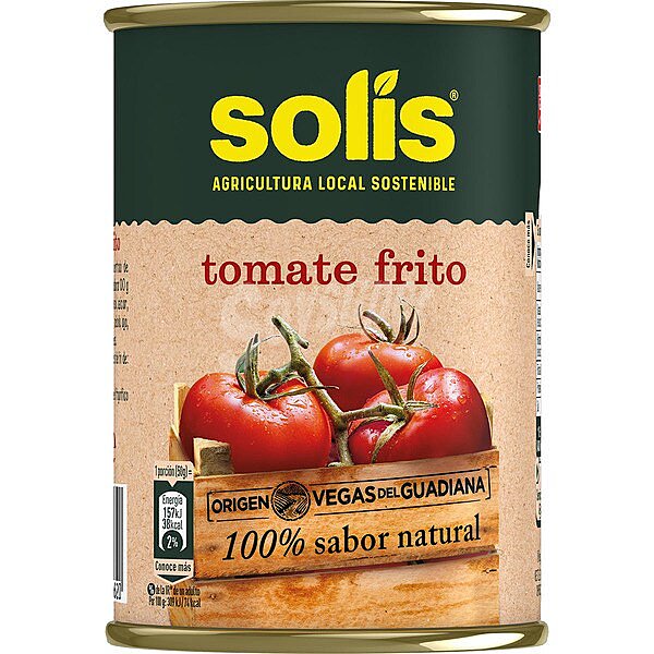 Tomate frito 100% sabor natural