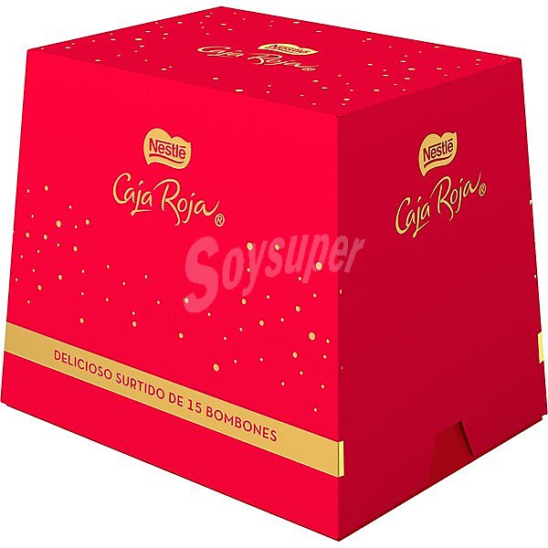 Bombones surtidos, cubo Caja roja de Nestlé