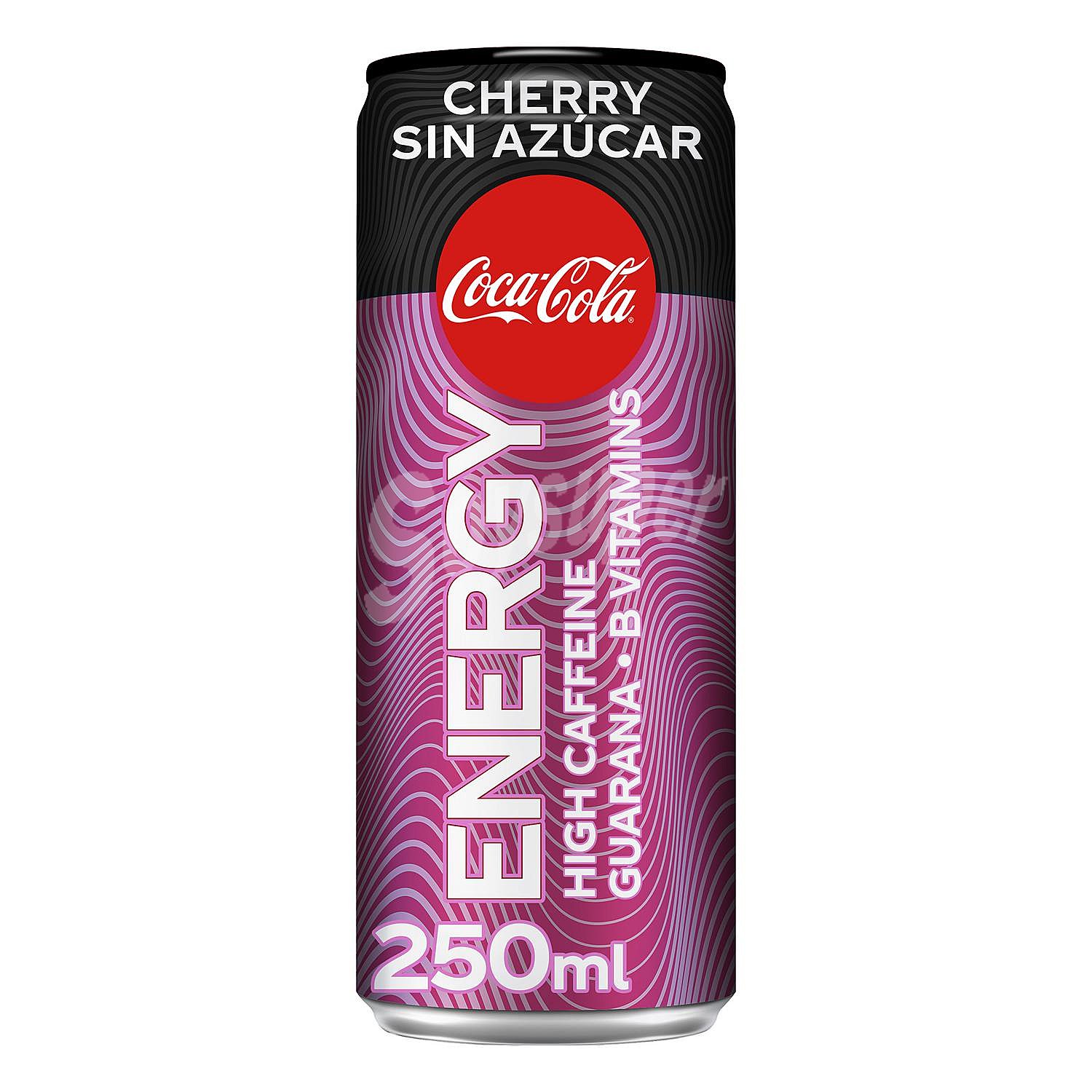 Bebida energética cherry