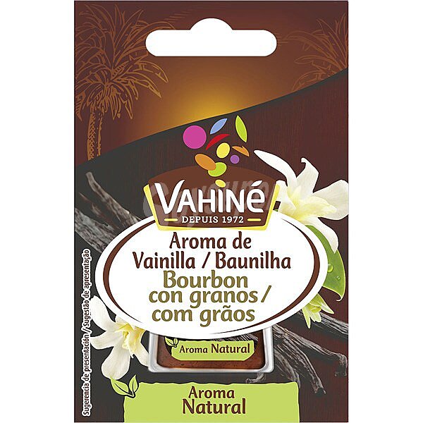 Aroma Natural aroma de vanilla bourbon con granos