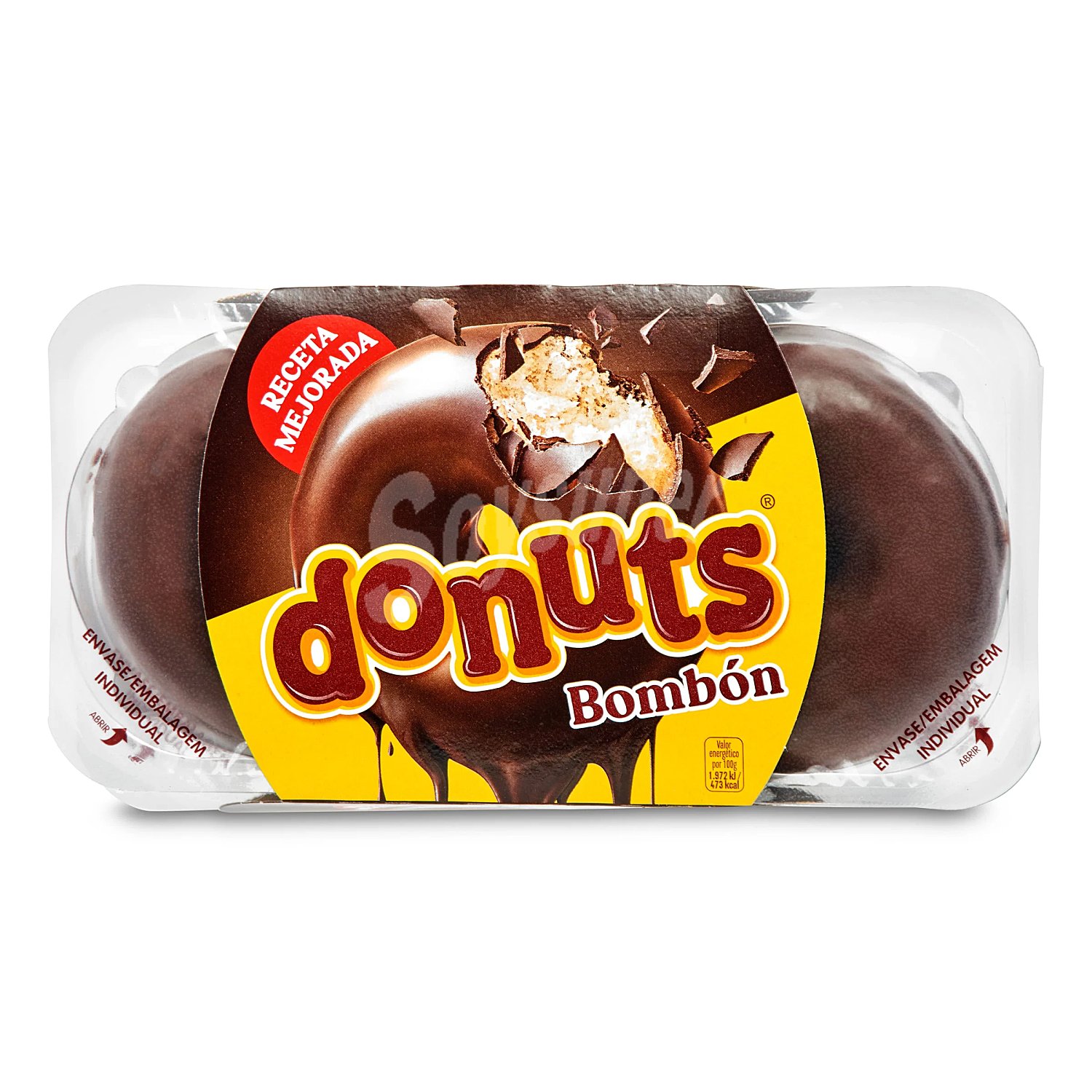 Rosquillas de chocolate donuts bombon