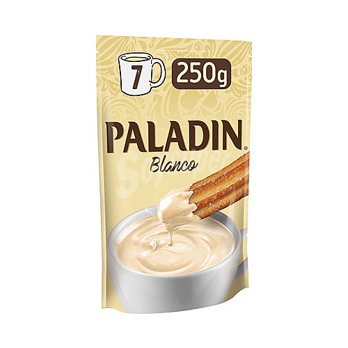 Paladin Cacao a la taza instantáneo, sabor chocolate blanco paladín