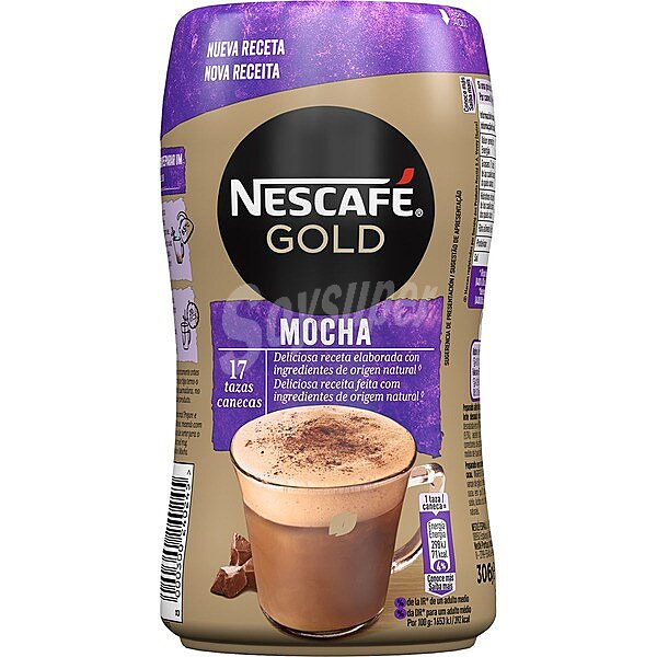 Gold Cappuccino café soluble con chocolate