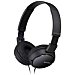 Auriculares de diadema negros MDR-ZX110B