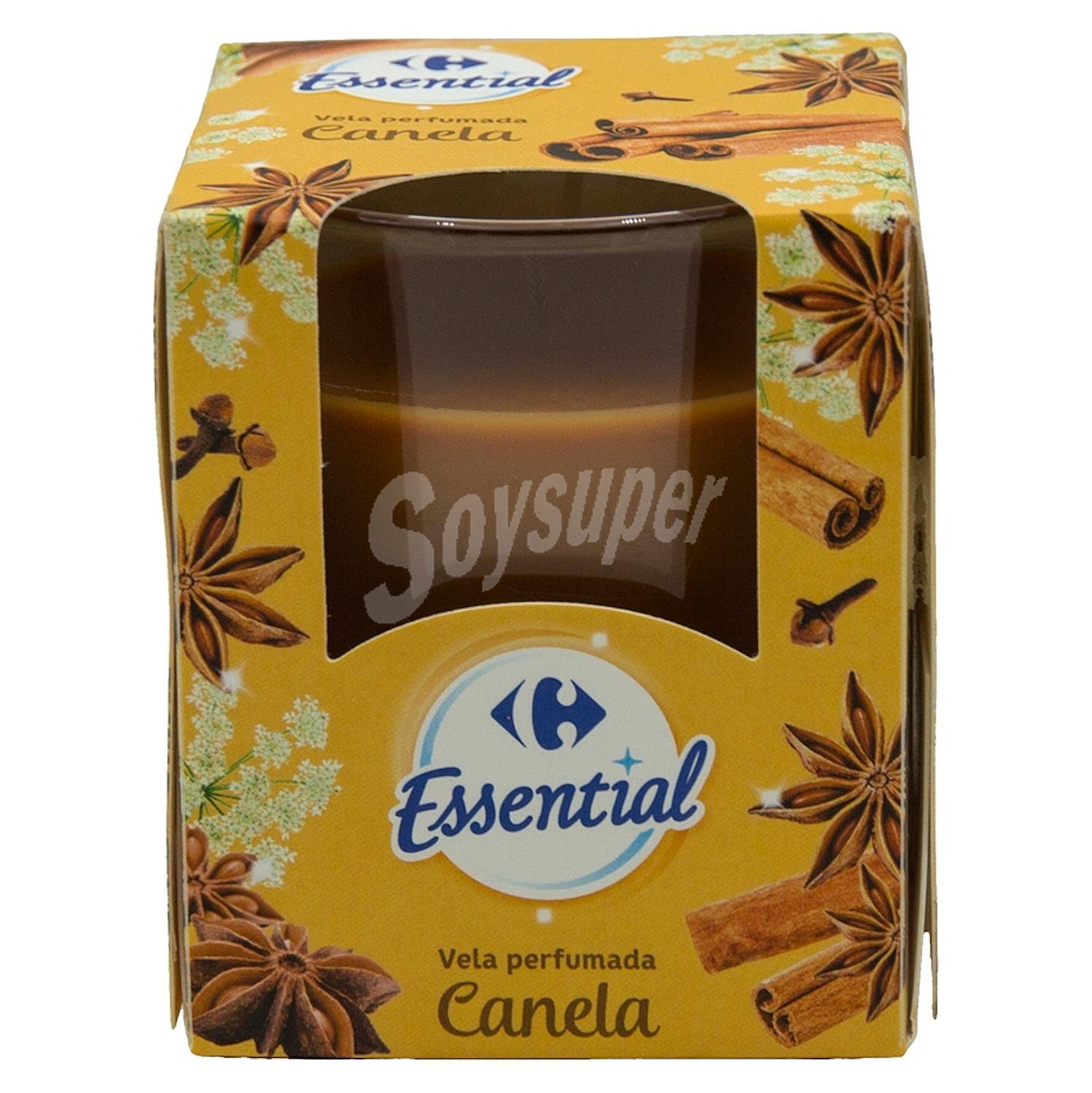 Vela perfumada canela Carrefour Essential