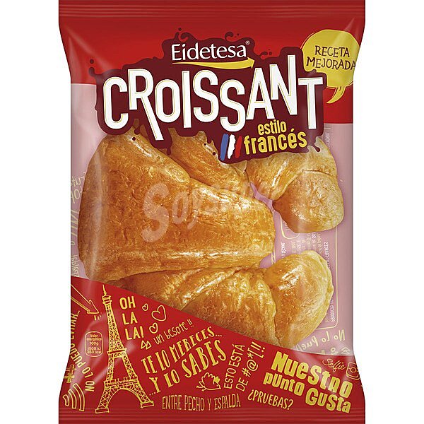 Croissant estilo francés