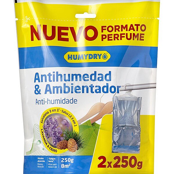 Antihumedad percha aroma lavanda y cedro 3 en