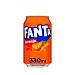 Refresco de naranja fanta