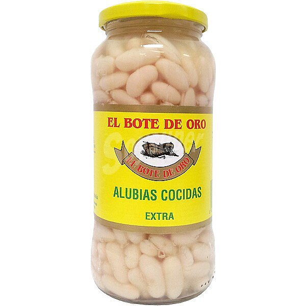 Alubia blanca cocida extra