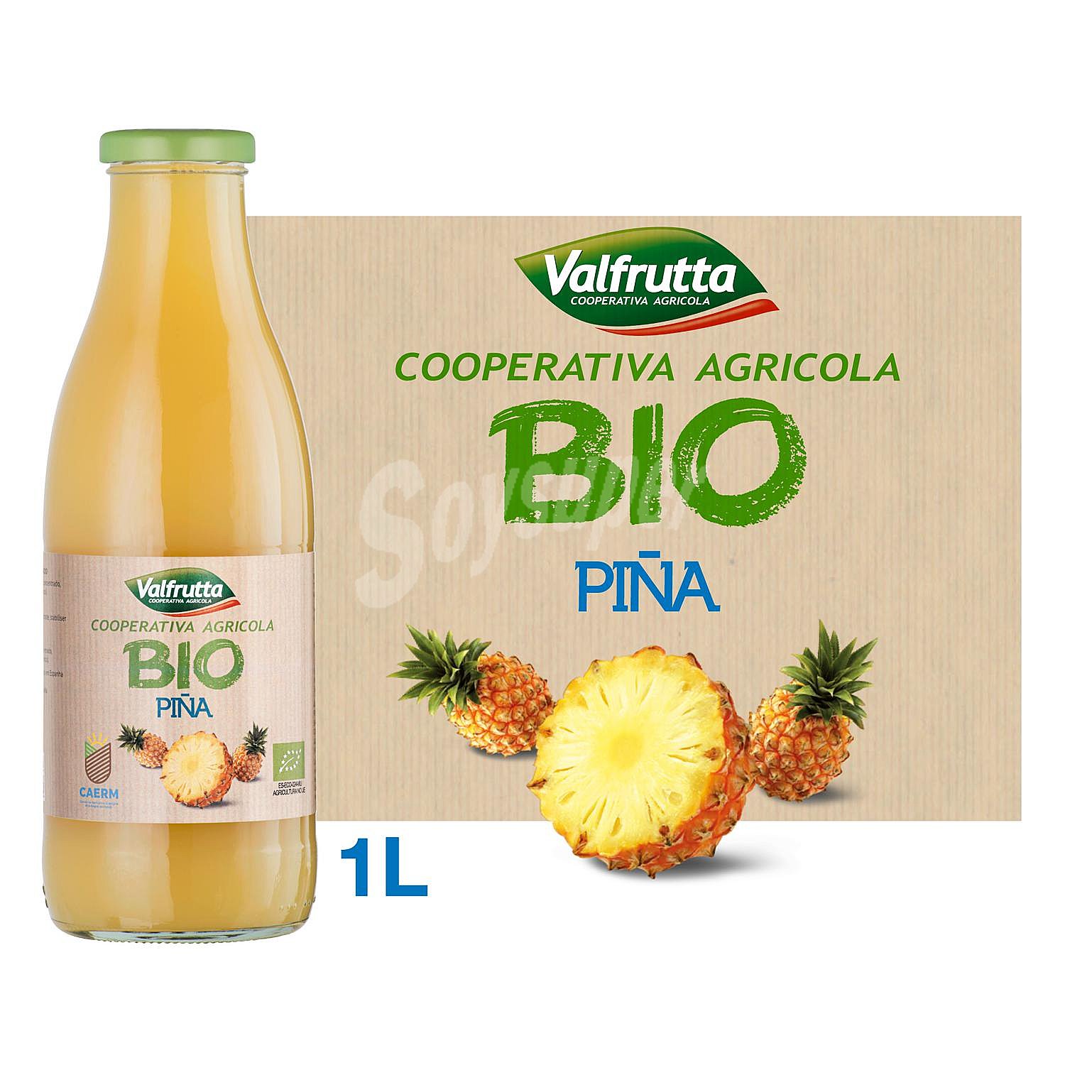 Zumo de piña ecológico