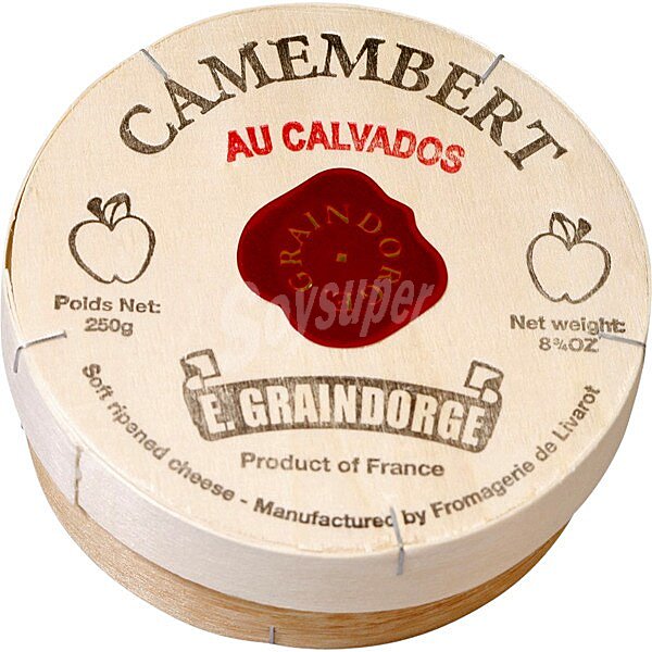 Queso camembert al calvados