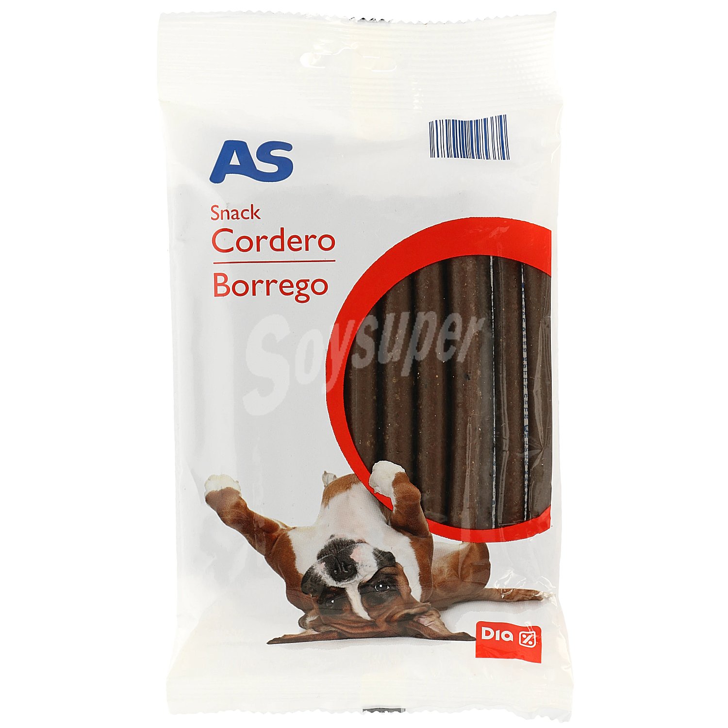 Snack para perros sabor cordero As