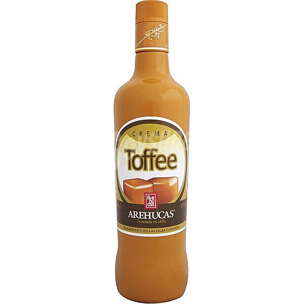 Licor de crema de toffee