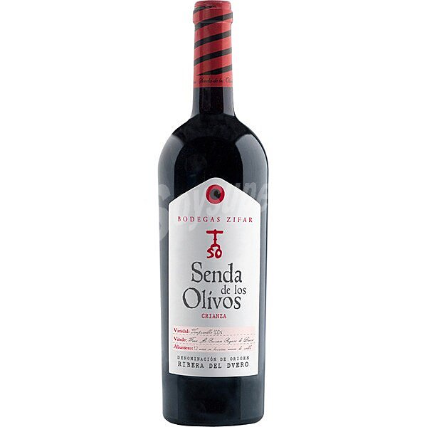 Vino tinto crianza DO Ribera del Duero