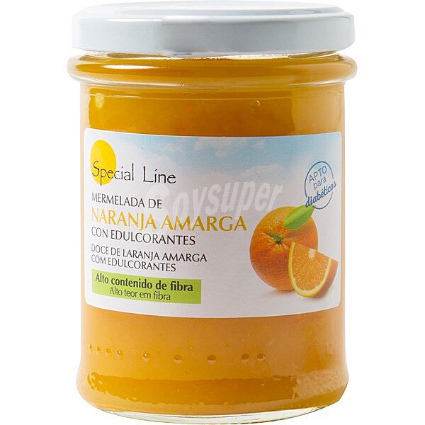 Mermelada de naranja amarga con edulcorante