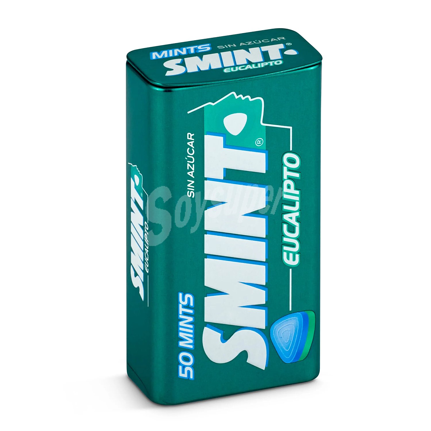 Caramelos sabor eucalipto Smint sin gluten y sin lactosa